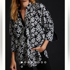 By Anthropologie Popover Blouse